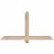 Ekena Millwork Eugene Smooth Timber Gable Bracket, Douglas Fir, 48"W x 26"H x 3 1/2"D x 3 1/2"F, 13/12 Pitch GBW048X26X0404EUG00SDF - alternate 1